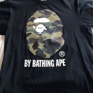 Bape logo tee